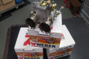 Tripla de Weber 50 DCOE (zero, na caixa, sem uso)