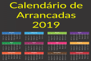 Calendário de Arrancadas 2019