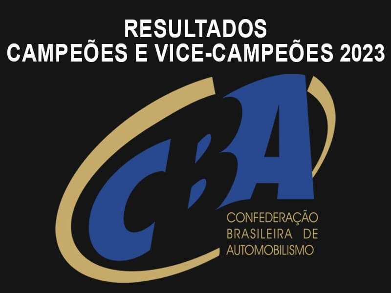 Campeões e Vice-Campeões da Temporada 2023 do Campeonato Brasileiro de Arrancada.
